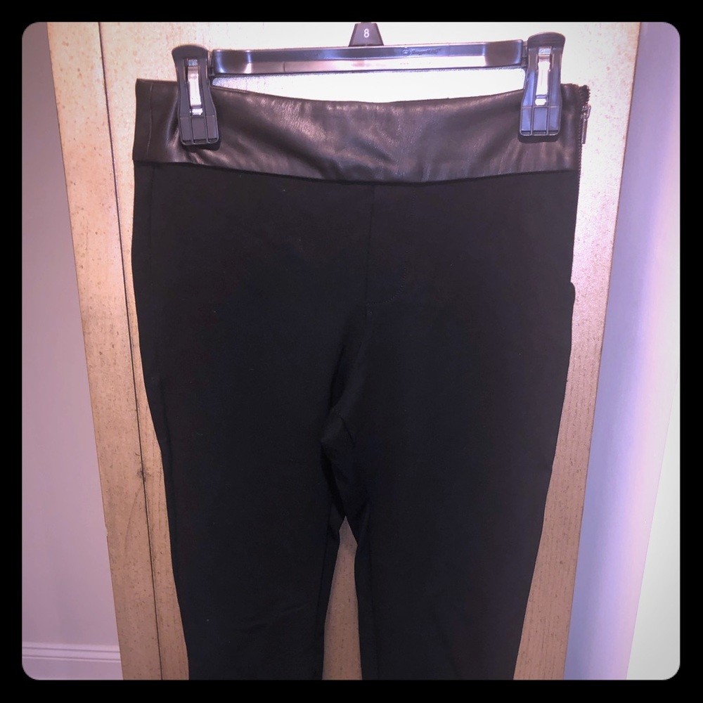 Zara Faux Leather Leggings
